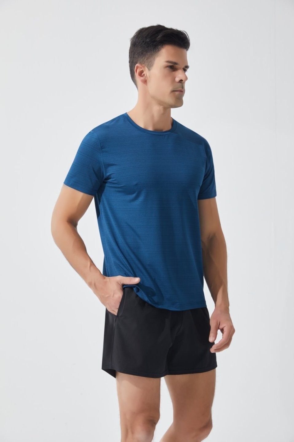 Men's Short Sleeve UPF 50+ Sun Protection Shirts Quick Dry Rashguard Gym Shirt gallery