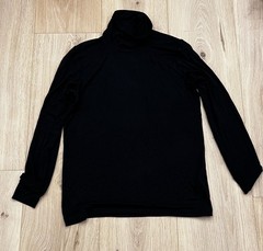 Uniqlo Heattech Extra Warm Turtleneck Long Sleeve Black Size M Cashmere Blend