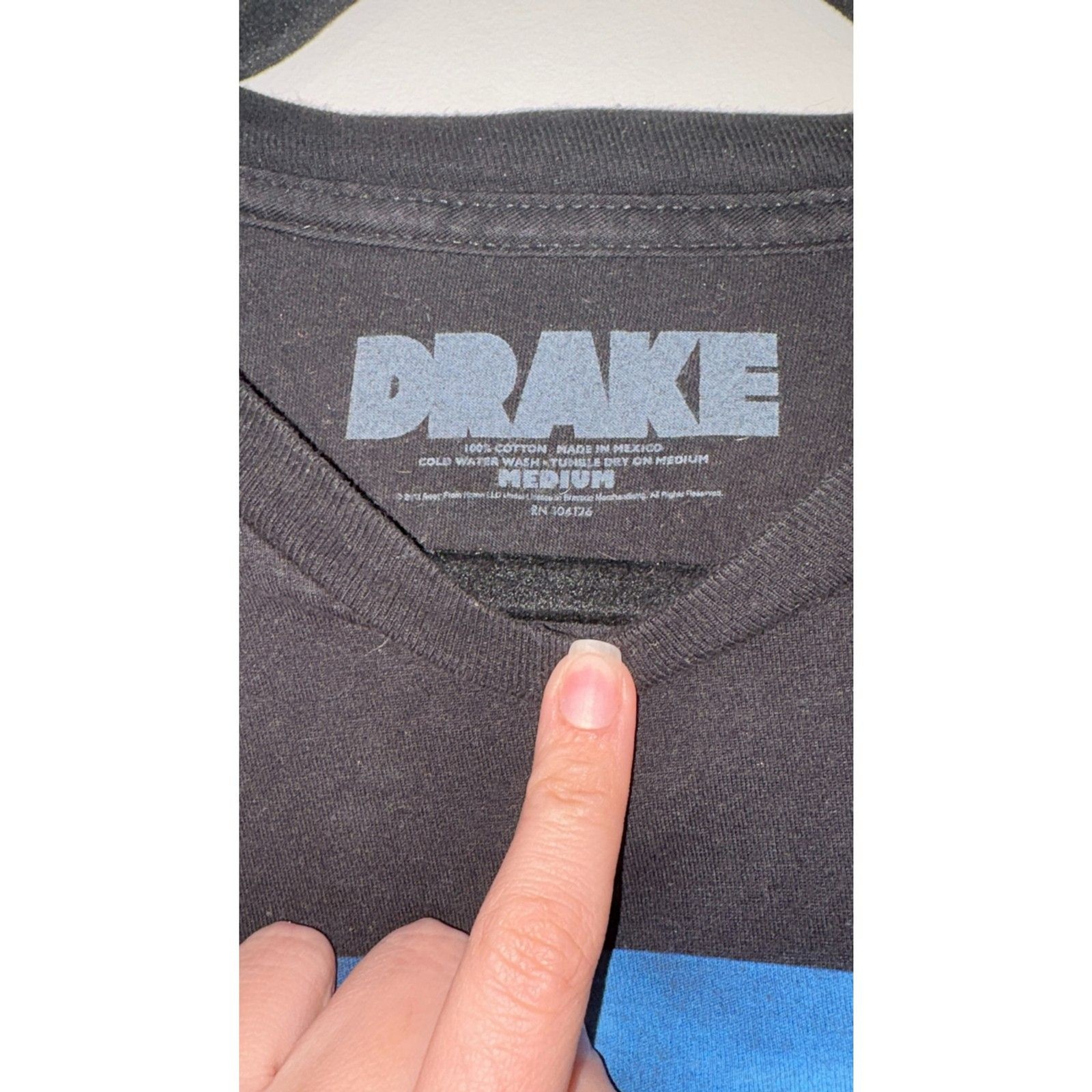 2013 Drake Nothing Was the Same Tour Tee Men’s M Double-Sided Black gallery
