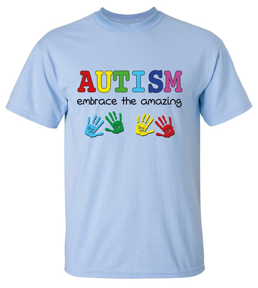 Autism Awareness T-shirt DTG 100% Cotton gallery