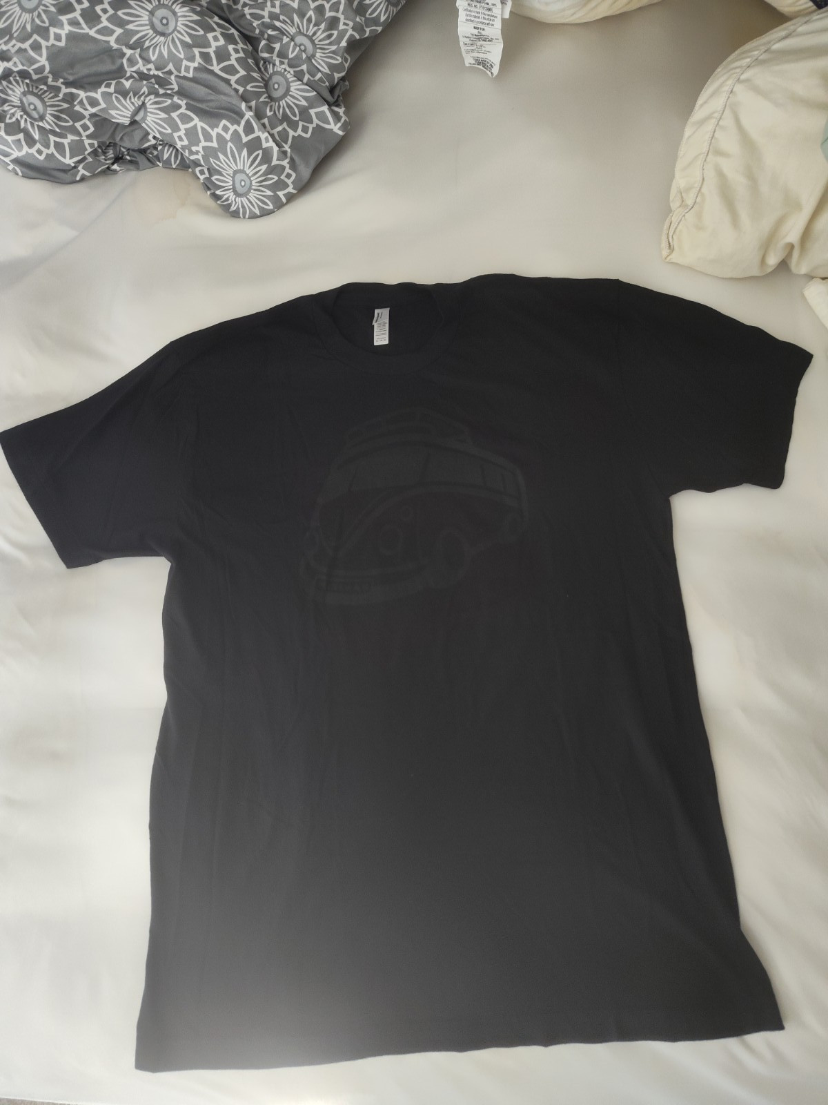 VW Volkswagen Fahrvergnügen Men T-Shirt XL Black Lightweight New gallery