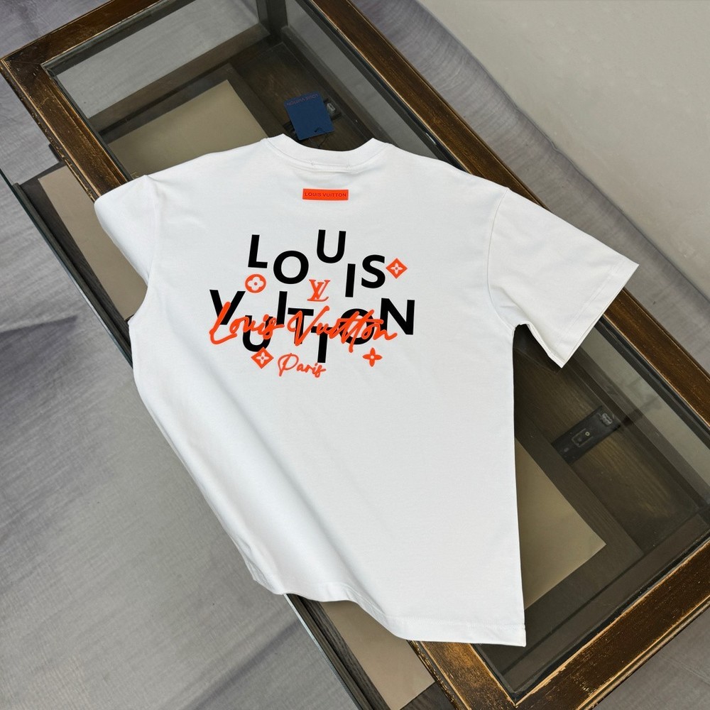 New Moncler White Summer Crew-Neck Short-Sleeve Shirt M
