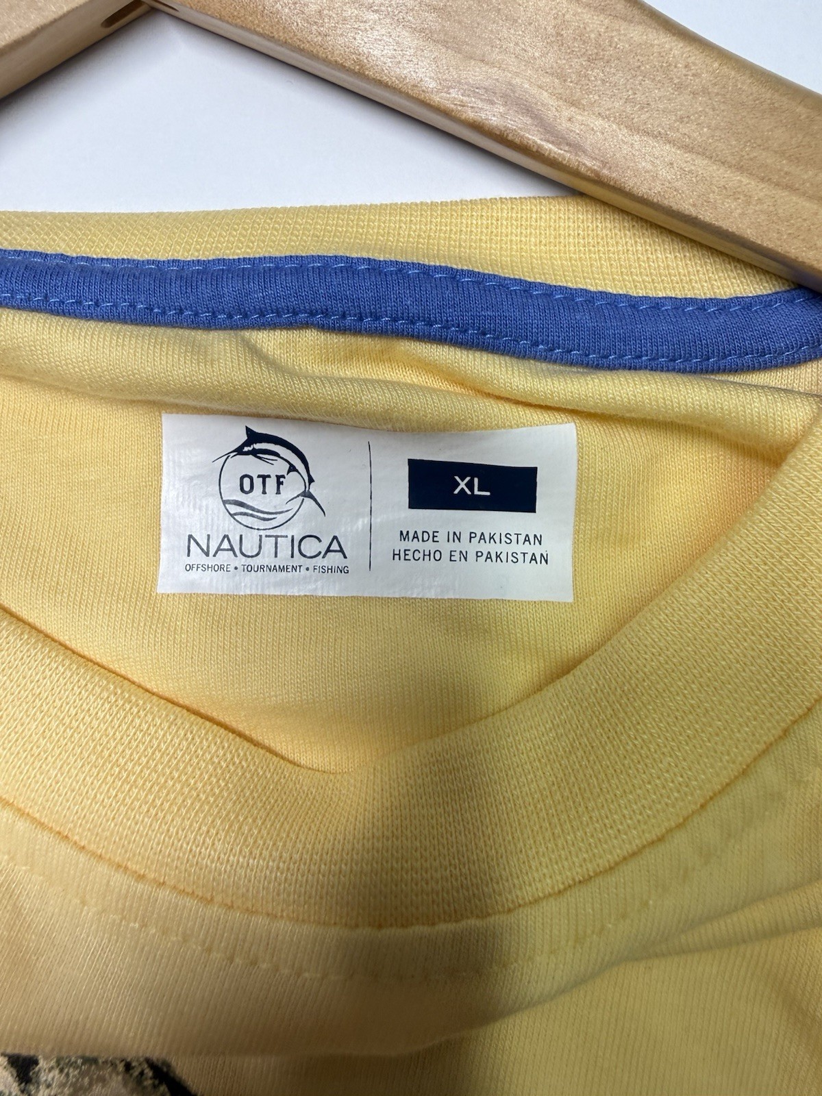 Nautica OTF Graphic Tee Piña Colada Men’s Size XL Short Sleeve Fishing NWT gallery