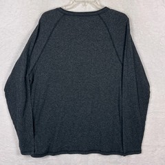 Faherty Cloud Henley Shirt Men XL Charcoal Gray Heather Preppy Outdoor Huckberry