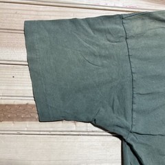 Vintage 90s “ Many Point ” Scout Camp Faded Green Single Stitch Shirt Size XL