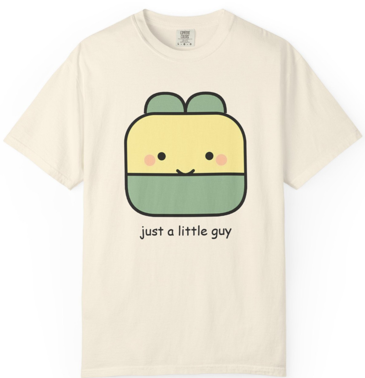 Trendy Kawaii Style Modern Little Guy Shirt Cute Character Tee Comfort Colors 17 gallery