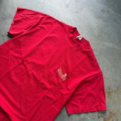 Vintage 90’s Winston Cigarette Promo Eagle Puff Print Pocket T-shirt Size XL