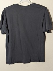 USMC US Marine Corps Semper Fi Logo Military Crest Black Graphic T-shirt Large