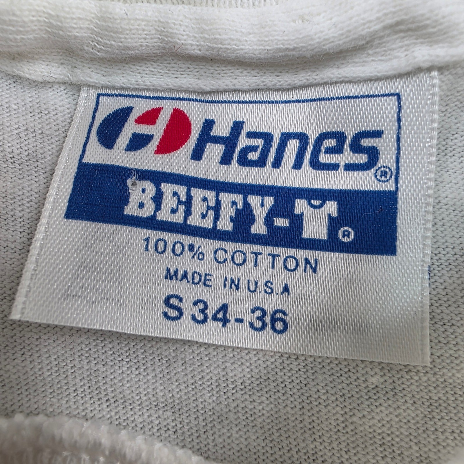 Small Hanes Vintage Beefy- Aloha Bear White Made in USA Hawaii T-Shirt gallery