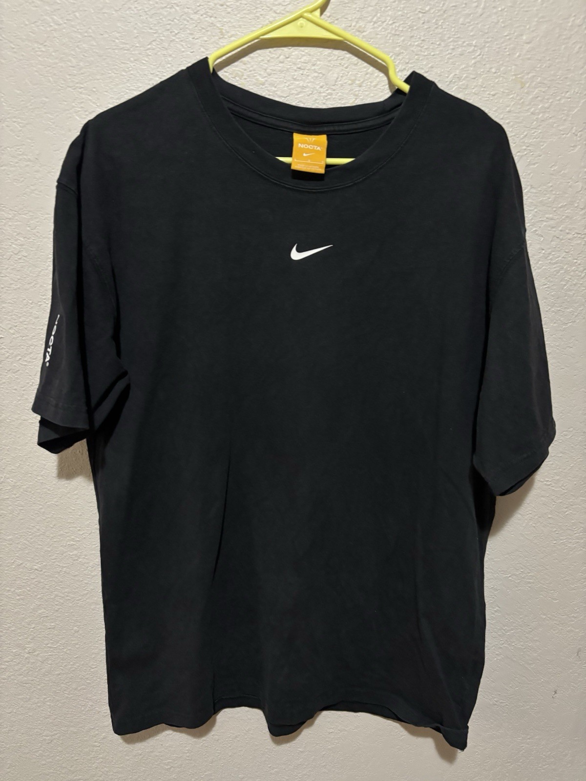 NIKE X DRAKE NOCTA MEN'S BLACK T SHIRT ICEMAN SIZE LARGE OVO gallery