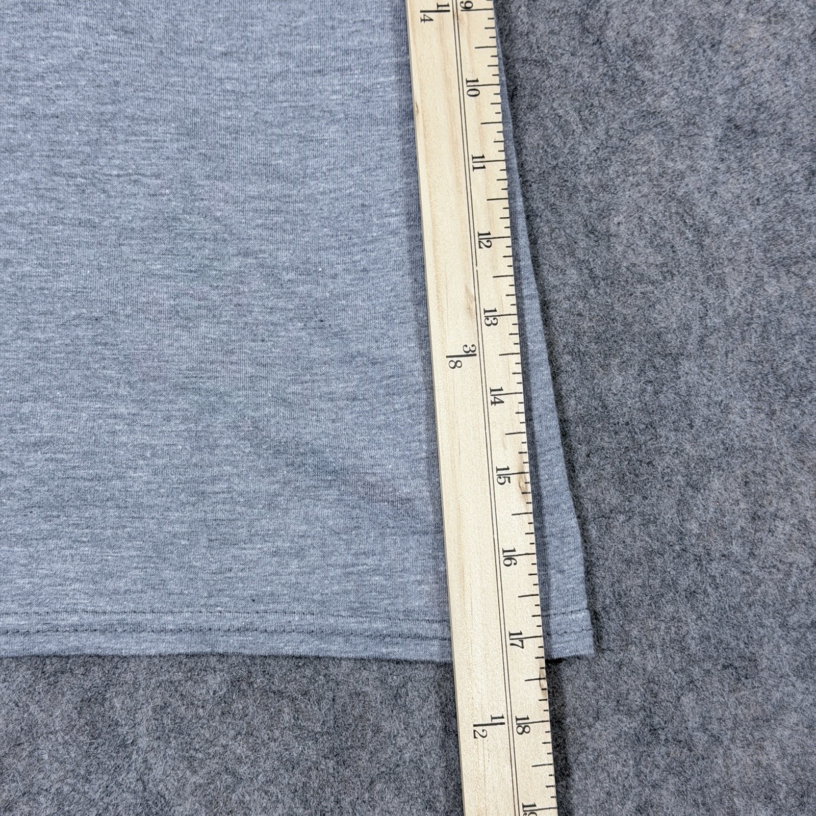 Hanes Comfort Fit Tagless Short Sleeve Casual T-Shirt Fit Men's Size Medium Gray gallery