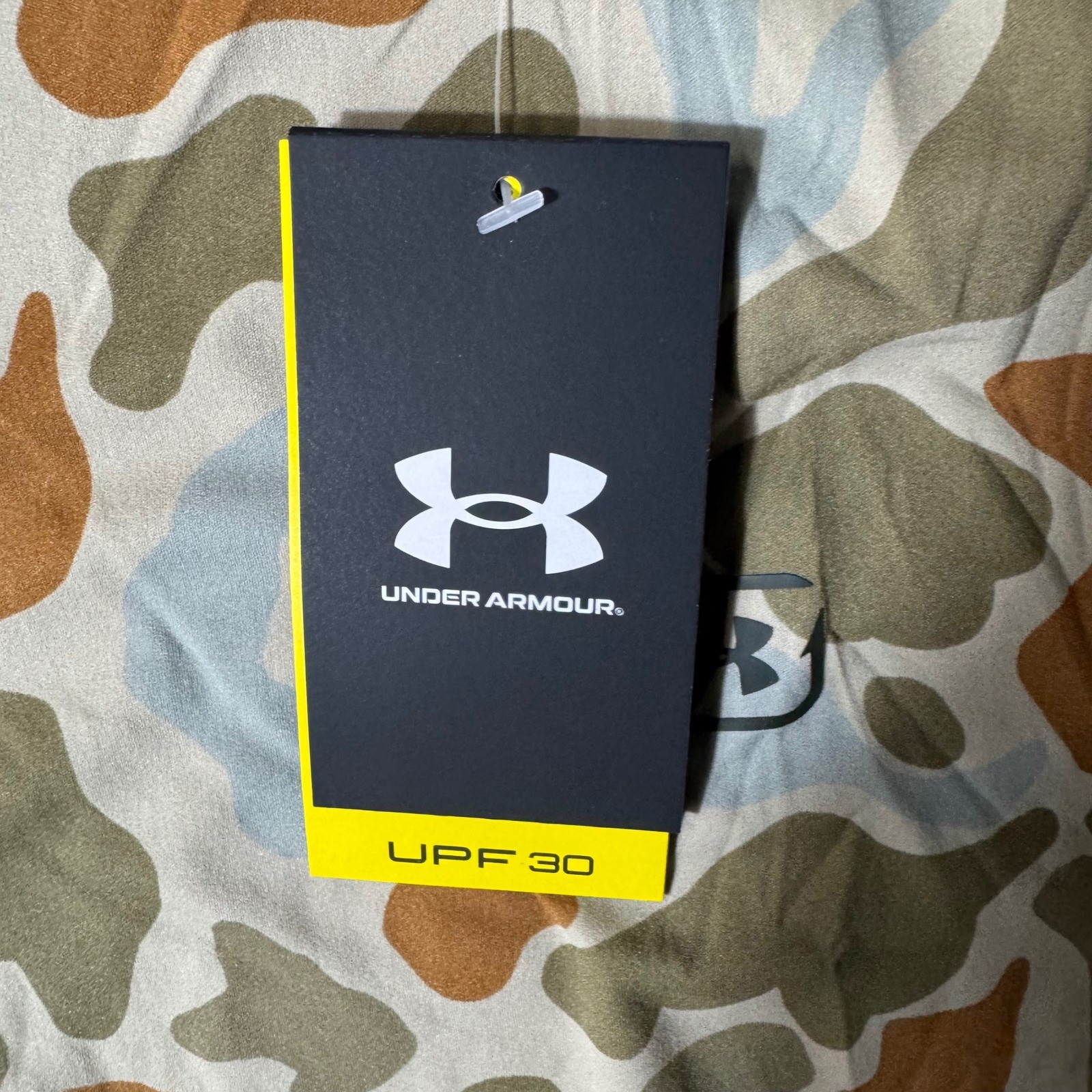 Under Armour Fish Elite Printed LS Camo Fishing Shirt 6009466 Mens 3XL UPF 30 gallery