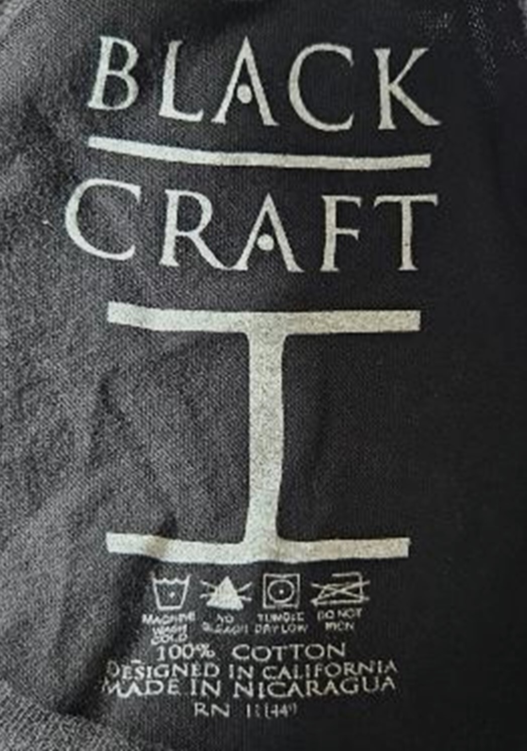 Black Craft Cult Satan Loves You T-Shirt, Black Size Small gallery