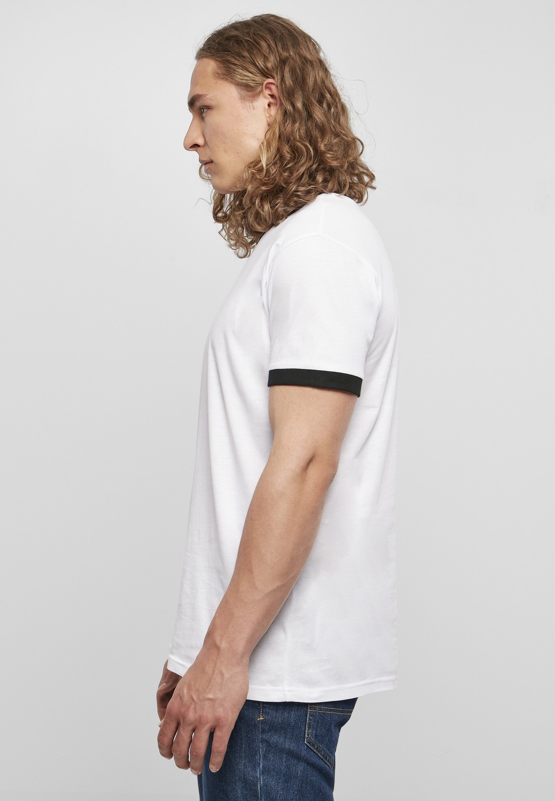 Build Your Brand Basic Ringer Tee BB022 - Short Sleeves and Crew Neck gallery
