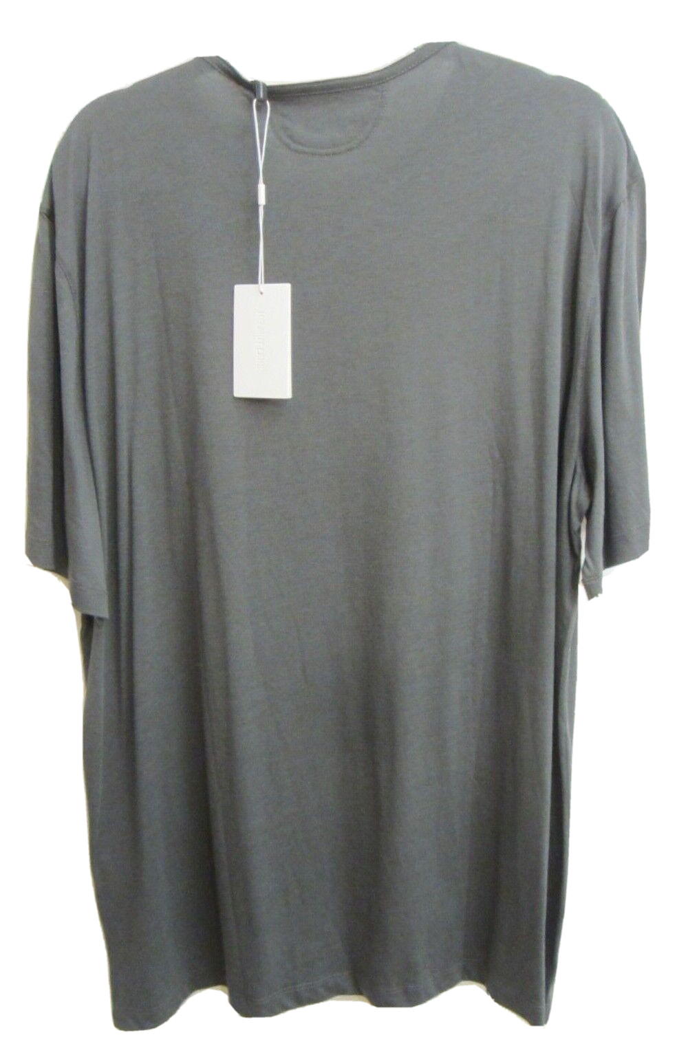 Helmut Lang T Shirt Gunmetal Grey & Ombre Blue Box Fit Film Print Men XL gallery