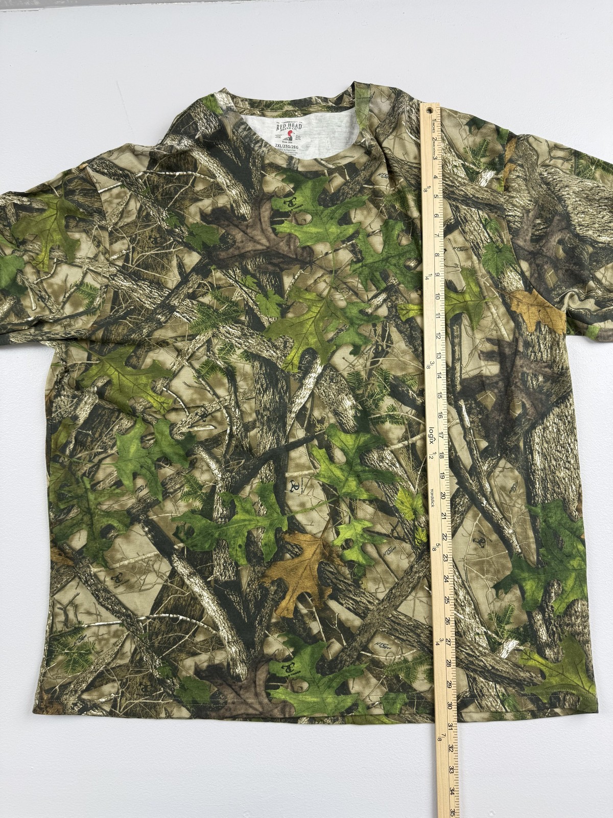 RedHead Shirt Mens 2XL Green Camo Short Sleeve Hunting Tee Tagless Outdoor gallery