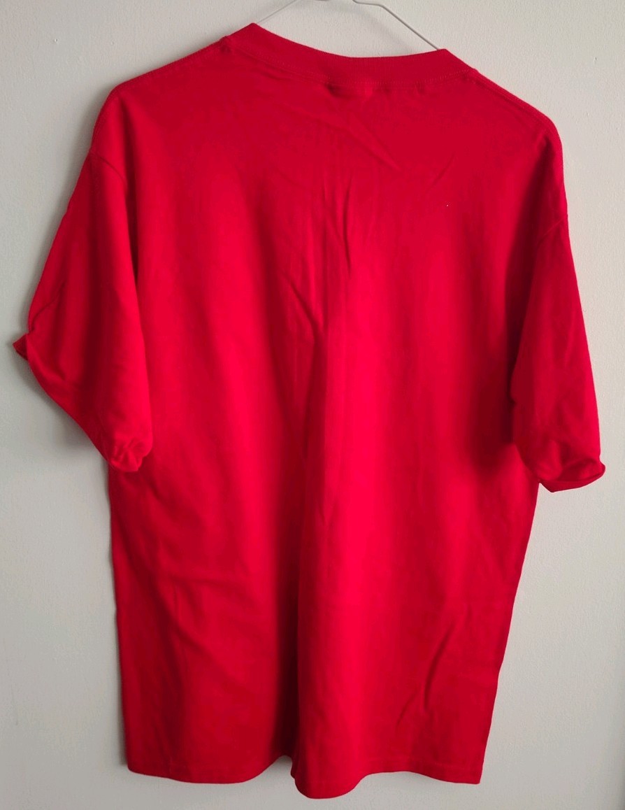 2002 Sterling Marlin Coors Light Ganassi Racing Red T-shirt Missing Tag But Mint gallery