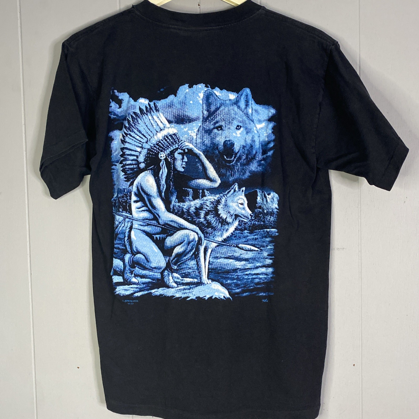 Vtg 90’s Myrtle Beach Native T Shirt Bike Week 1998 Single Stitch USA Nature M