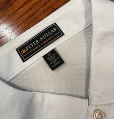 *** Rolex New Peter Millar Golf / Tennis / Pickle Shirt Embroidered Mens XL ***