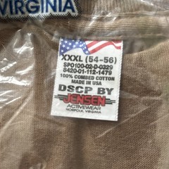 USGI Jensen Activewear 3 Men’s Crew Neck T Shirts DSCP Sand Color XXX Large