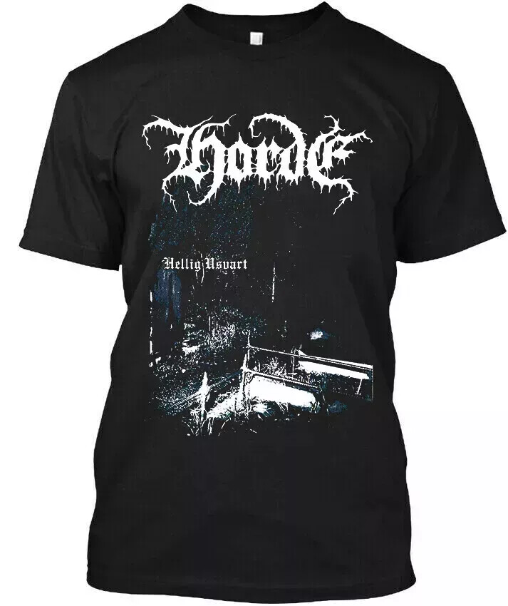 Horde Hellig Usvart Australian Black Metal Band Music T-Shirt S-5XL, Best Gif... gallery