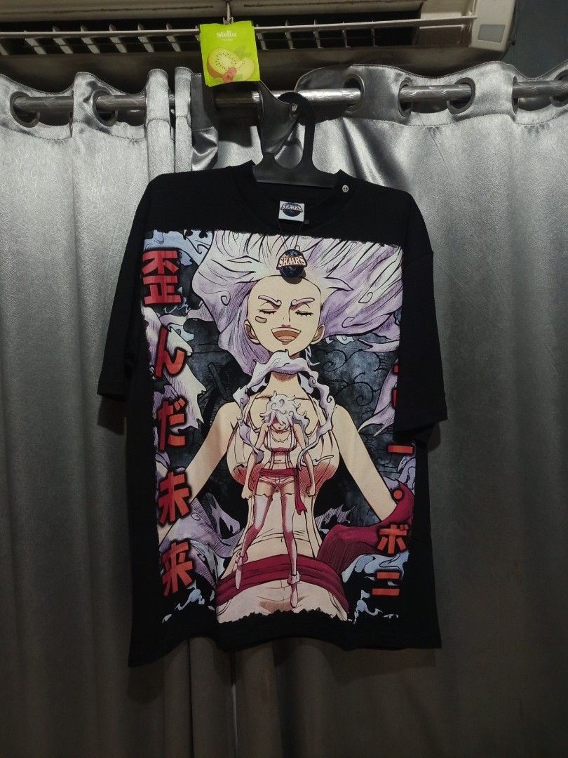 One Piece Luffy and Bonney Gear 5 Big Print Limited Tshirt by Skaars