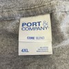 Port & Company PC55 Men's Core Blend 50/50 T-Shirt Short Sleeve Blank 4XL Grey gallery