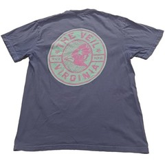 The Veil Brewing Co Virginia Comfort Colors Pocket T-Shirt Mens Medium Blue RVA
