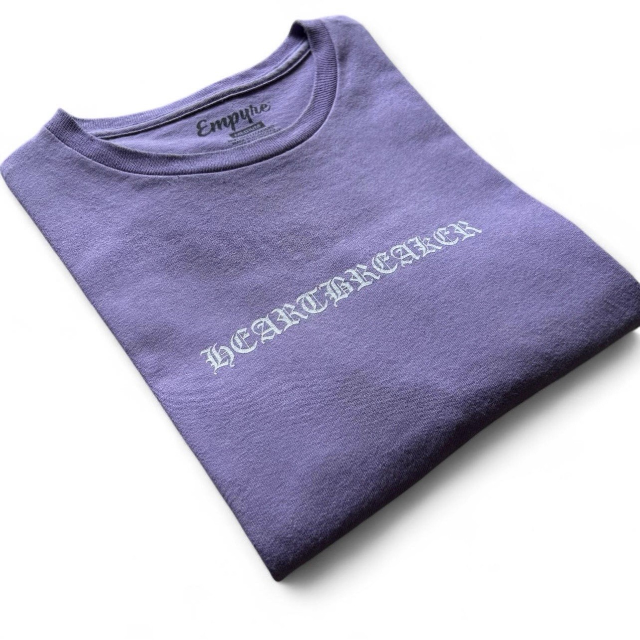 Empyre “Heartbreaker” Graphic Tee Medium Purple Y2K Skater Streetwear Shirt gallery