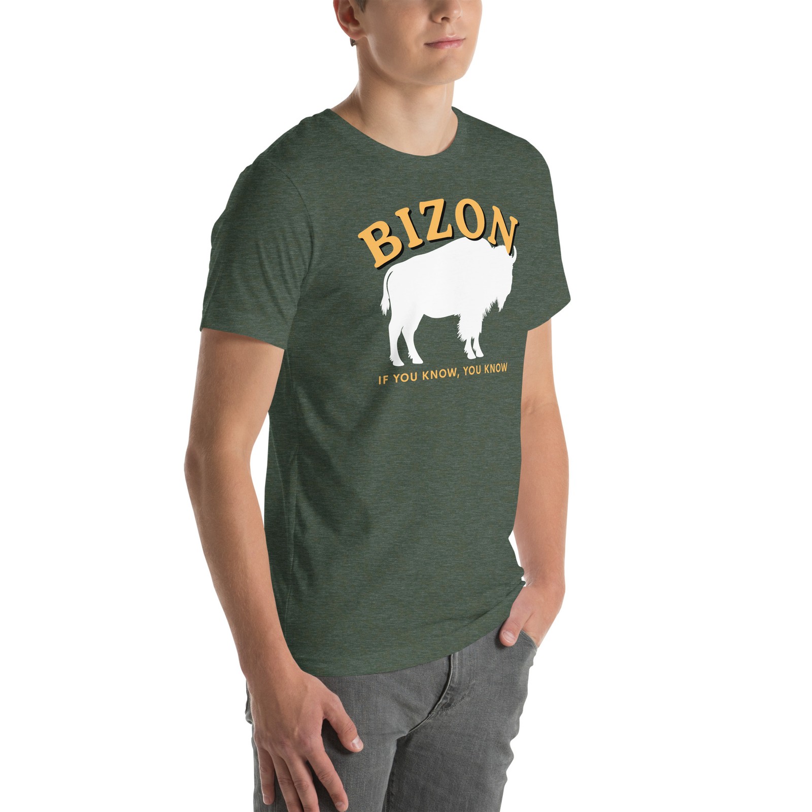 Bizon North Dakota State NDSU Unisex t-shirt Gift S,M,L,XL,2X,3X,4X gallery