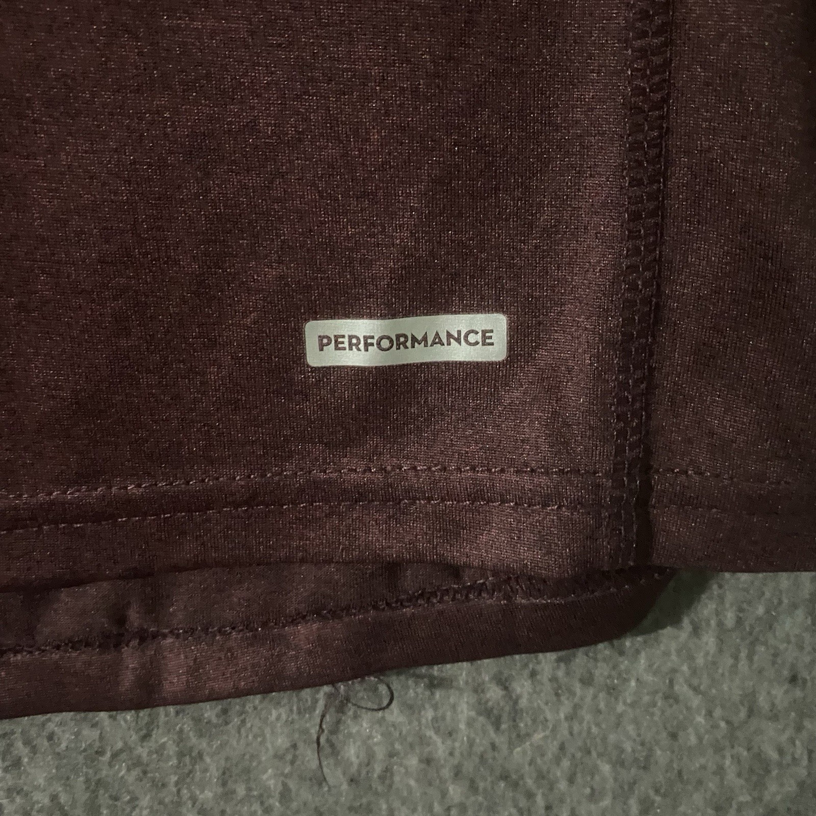 Tek Gear Athletic Shirt Men's Size 2X Burgundy Short Sleeve Polyester Dry Tek gallery