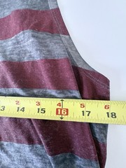 WELL WORN RED WHITE BLUE DISTRESSED AMERICAN FLAG PATRIOTIC TANK TOP MENS Medium