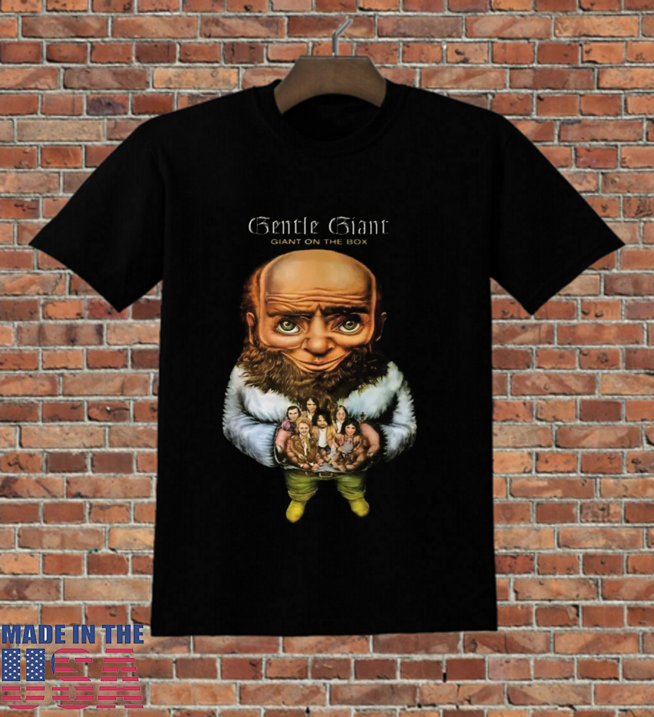 Gentle Giant Giant On The Box T Shirt Full Size S-5XL