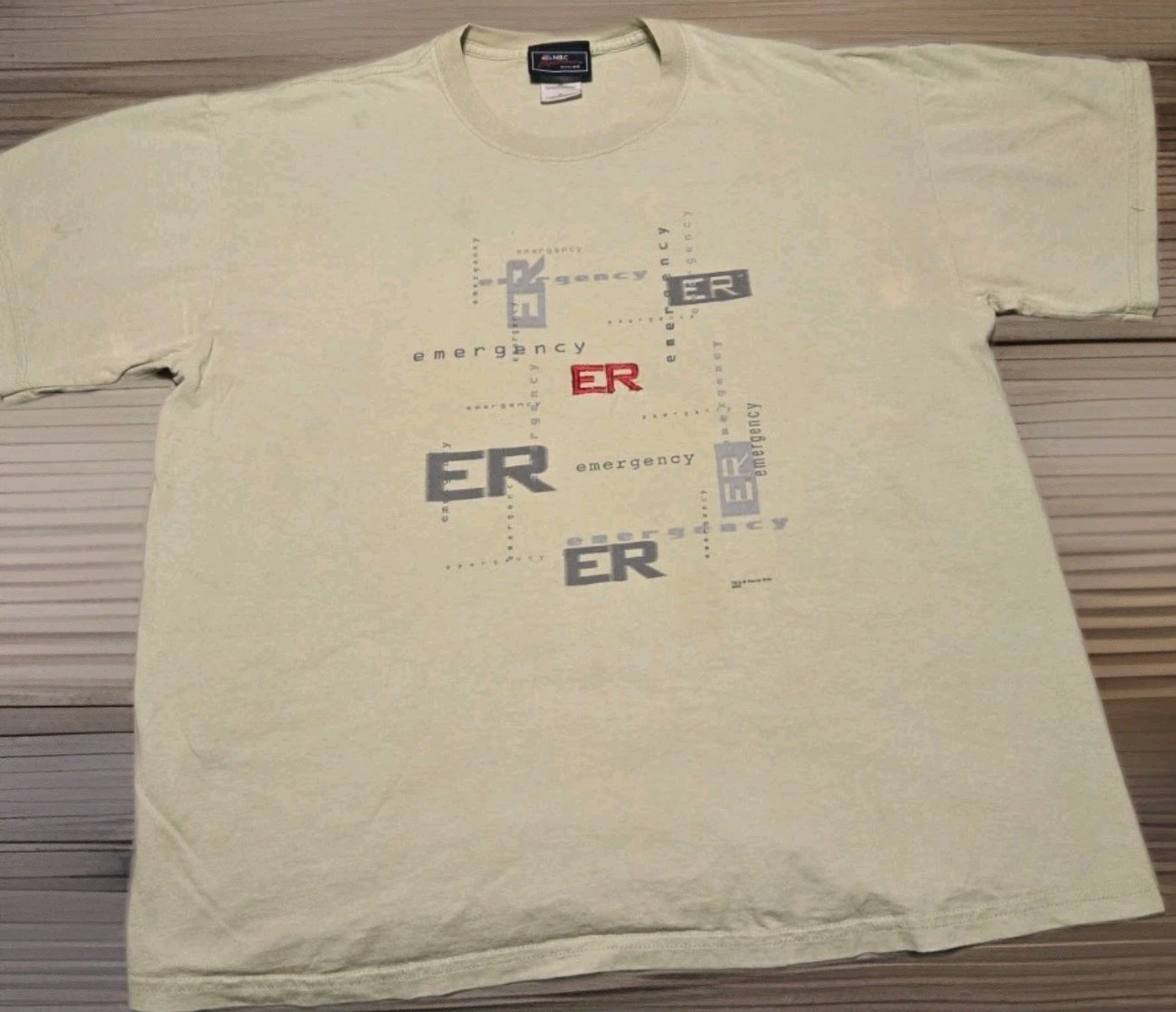 Vintage ER NBC Experience Store T Shirt XL 2002 Y2K 90s Medical Tee gallery
