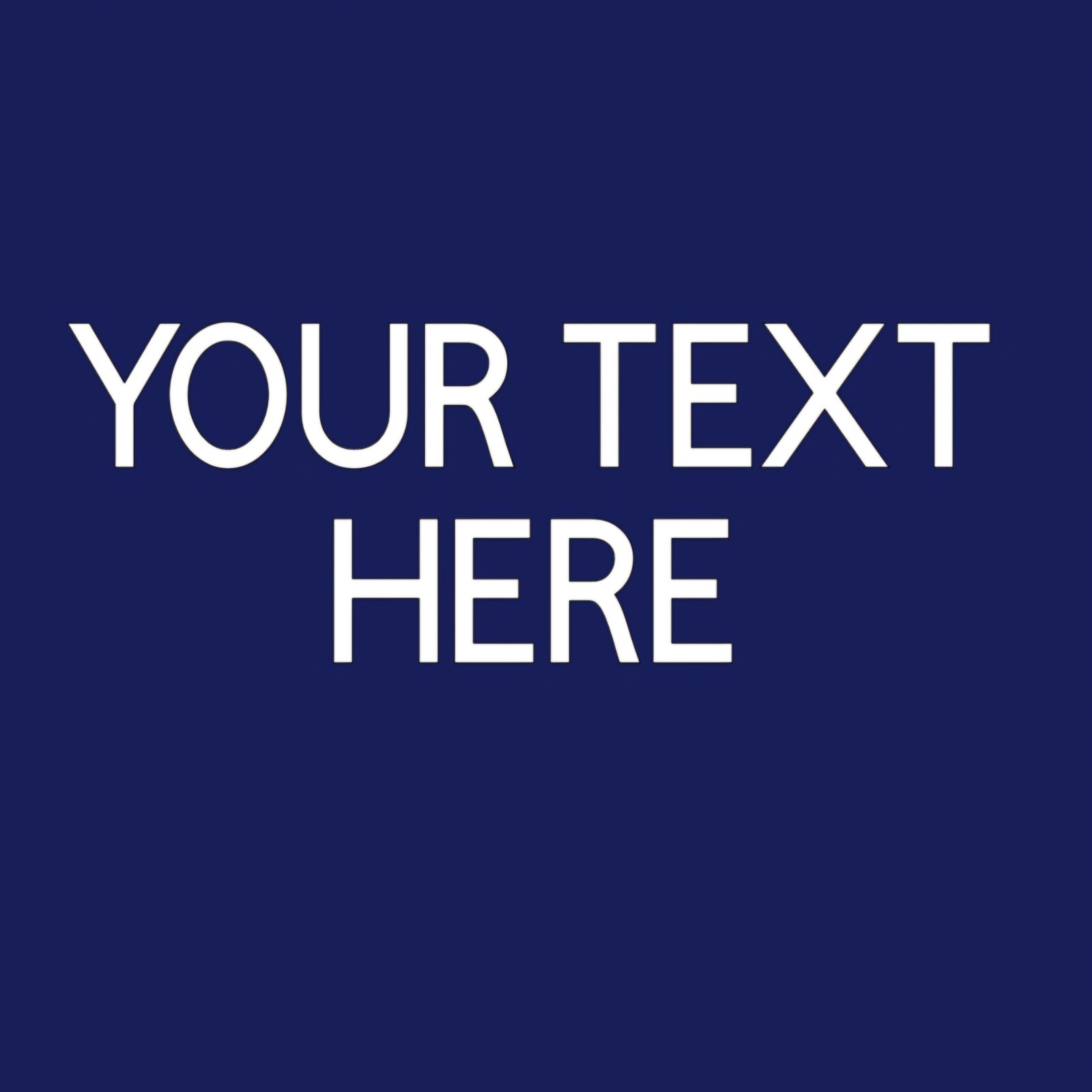 Custom Text You Choose The Text Short Sleeve Unisex Tshirt Color Select *Read*