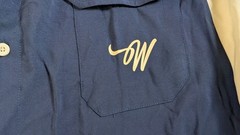 2X Wish Me Luck Winner’s Circle Men’s & Big 3x Bowling Shirt Size Blue/Brown