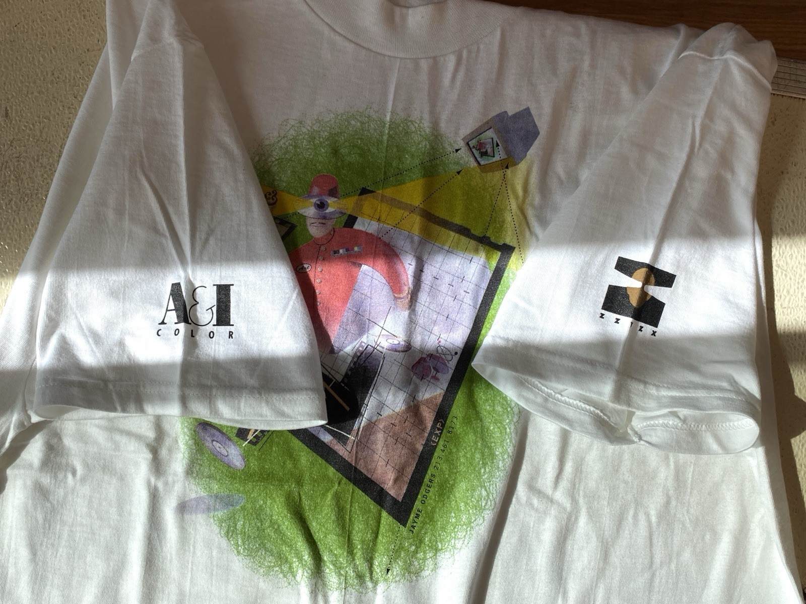Vintage 90s Promo Tee Shirt "A@I Photo Lab and ZZYZX". NEW: never be worn. gallery