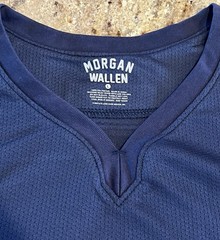 Morgan Wallen Still The Problem Tour Official Merch Baseball Jersey Size Large