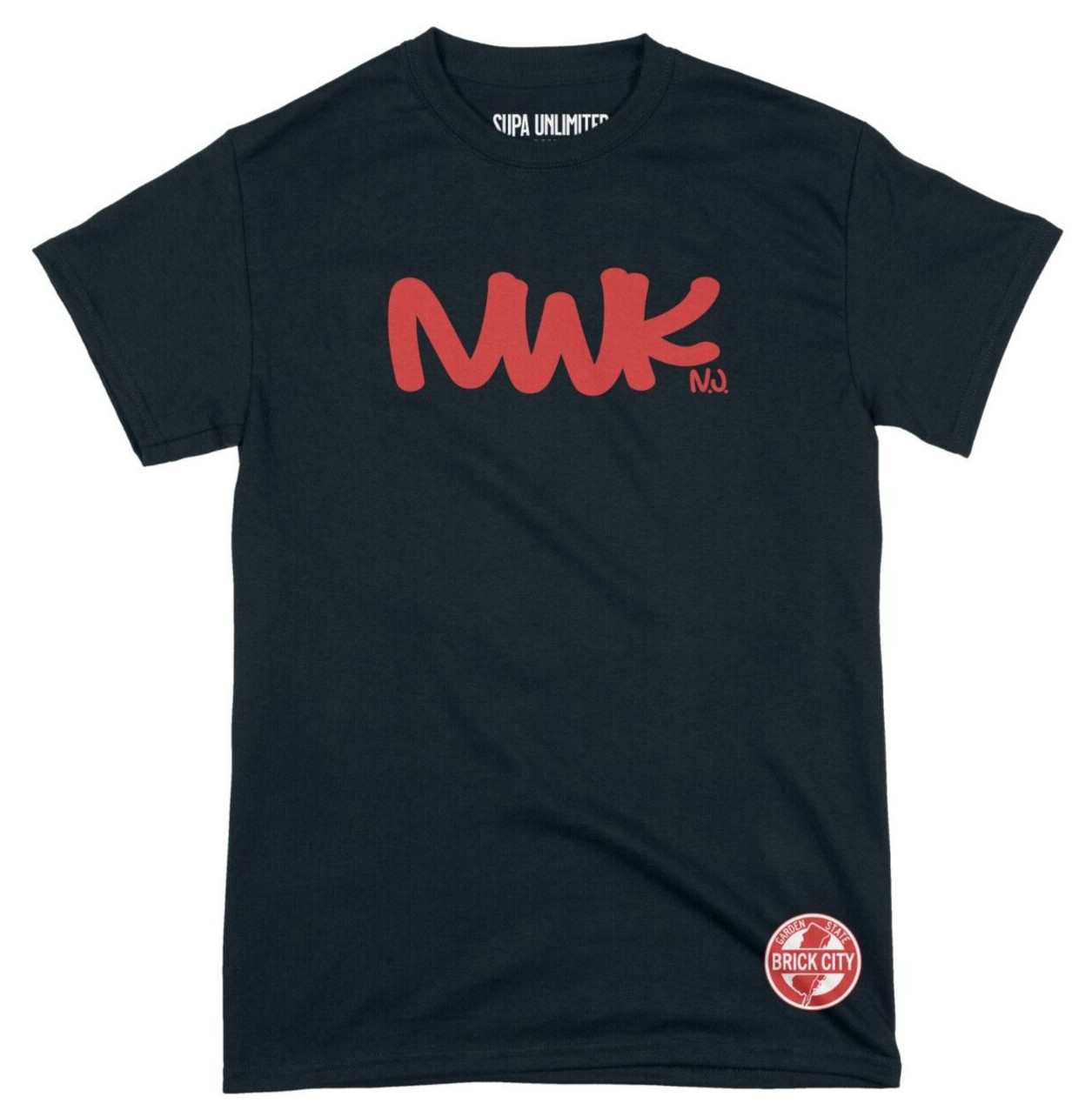 Newark NJ Brick City T-Shirt New Jersey State Graphic Design Unisex Men's Shirt gallery