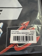 Palace SS26 World Industries Graphic Devil Logo Tee Black Size XL New IN HAND