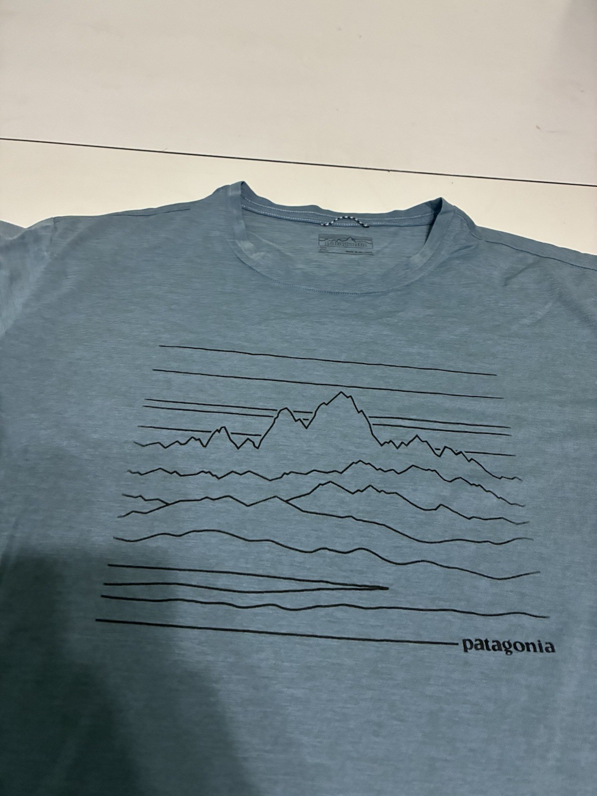 Patagonia Capilene Cool Daily Shirt XL Blue Outdoor Hiking Sports Gorpcore Retro gallery