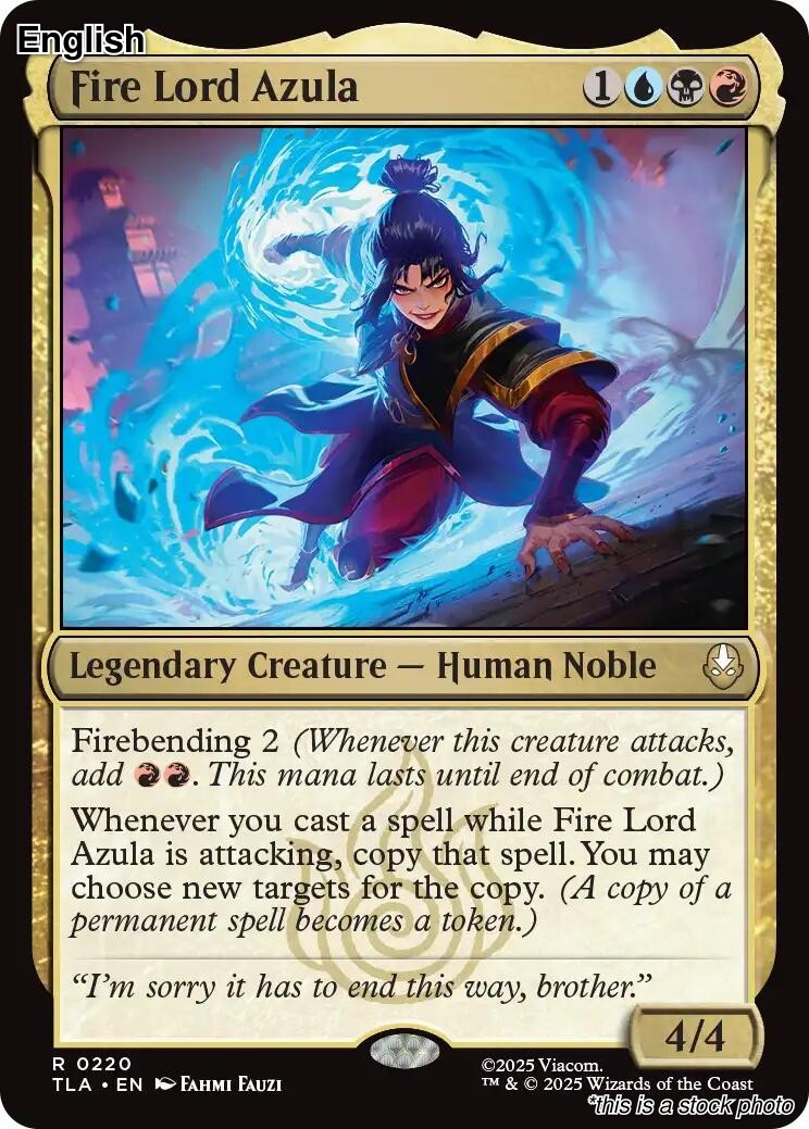 Fire Lord Azula EN [TLA – 220] – NM TCG MTG
