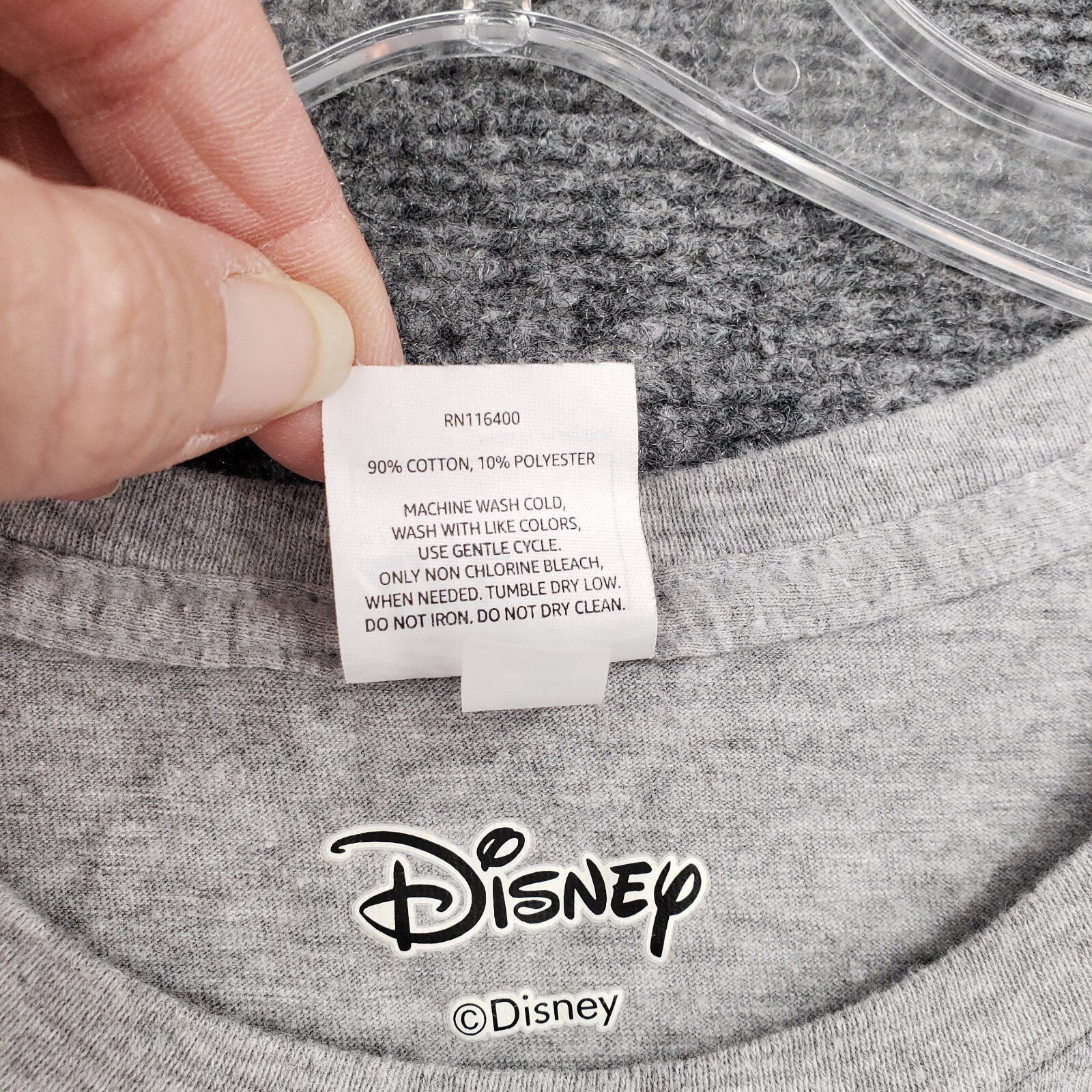 Disney T Shirt Men 2XL XXL Gray Aladdin Jafar Ecstatic Short Sleeve Pullover Tee gallery