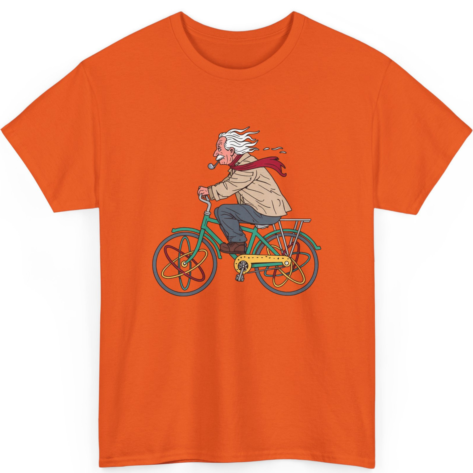Atomic Bicycle Science Professor Men Kids Chemistry T-Shirt gallery