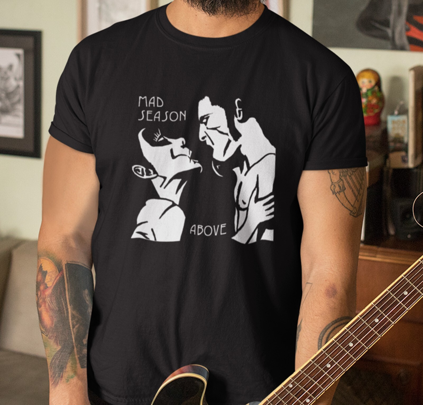 Mad Season T-Shirt, Above Album Cover Shirt, Seattle Rock Shirt, Grunge Shirt gallery