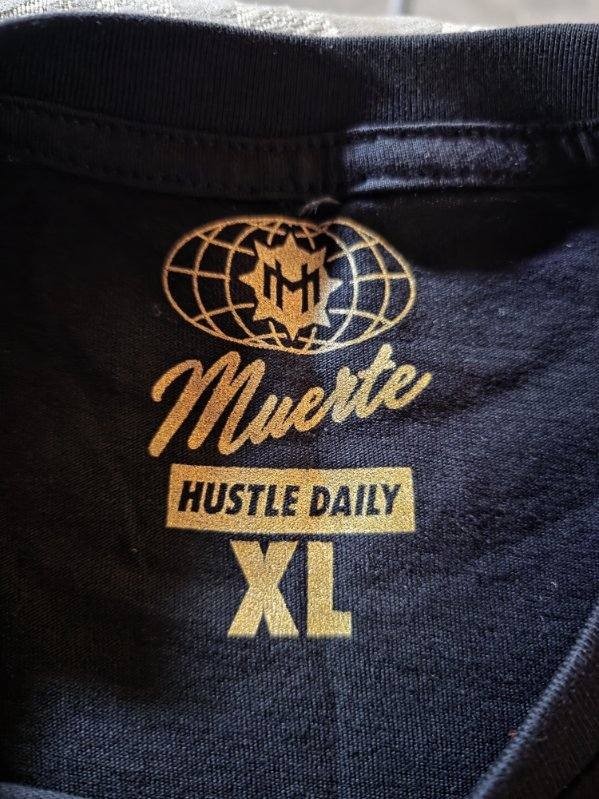 muerte hustle daily t shirt Adult XL Brand New gallery