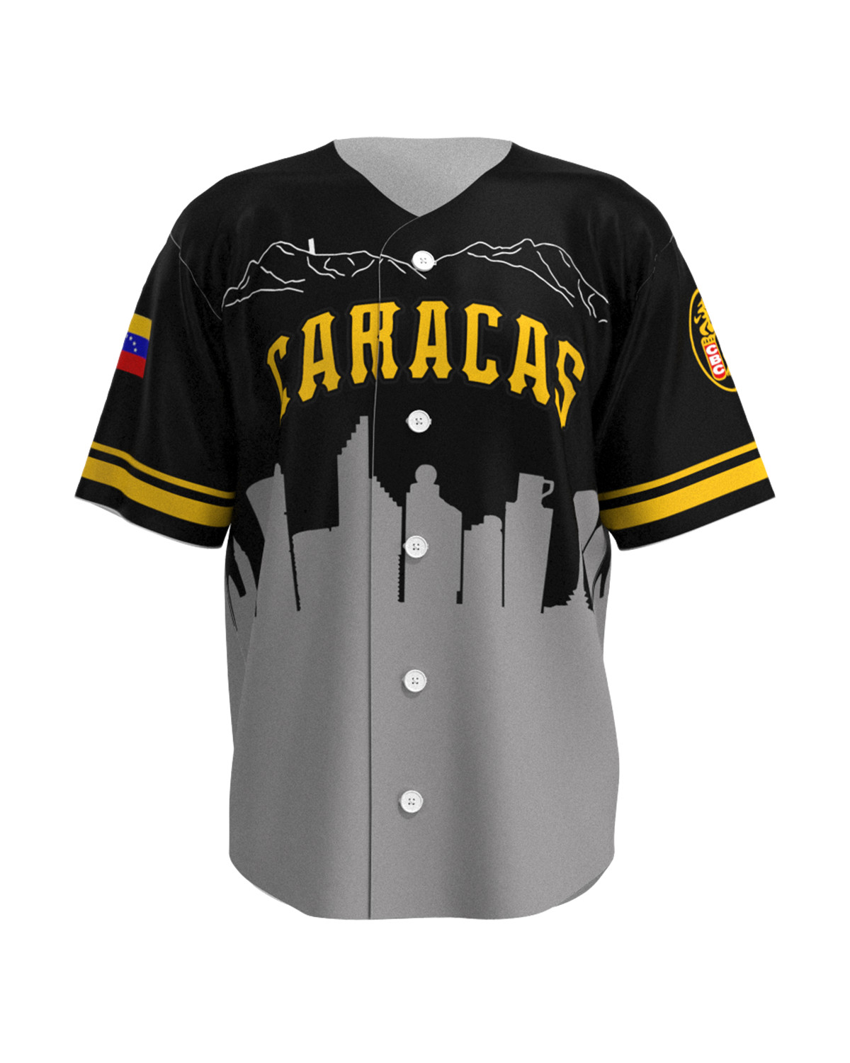 Los Leones de Caracas Venezuela baseball jersey gallery