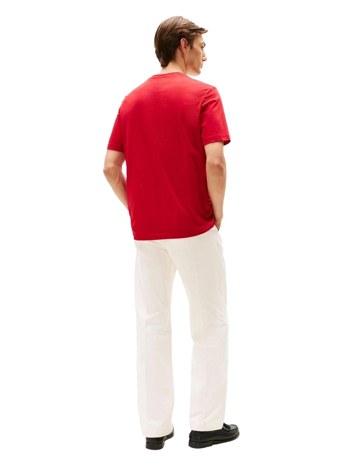 Tommy Hilfiger Men's Big & Tall Chest Insert Short Sleeve T-Shirt RED 3XLT NWT gallery