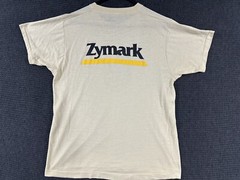 Zymark Zymate Primate Shirt Medium Distressed Vintage Single Stitch Rare