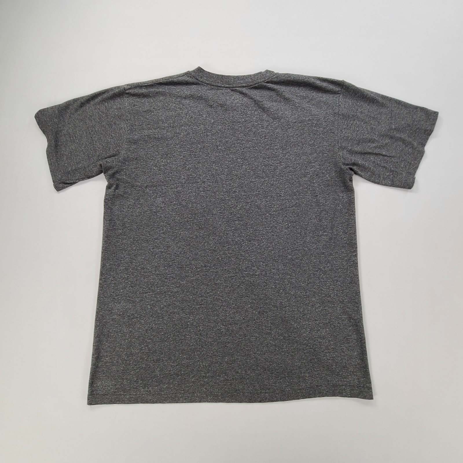 Adidas Shirt Mens Medium Gray Logo Spell Out Lightweight Casual Outdoors gallery